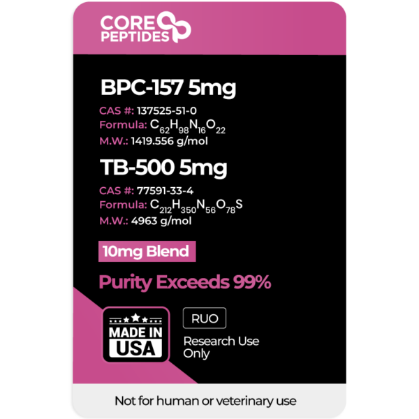 BPC-157 & TB-500 Blend - 10mg