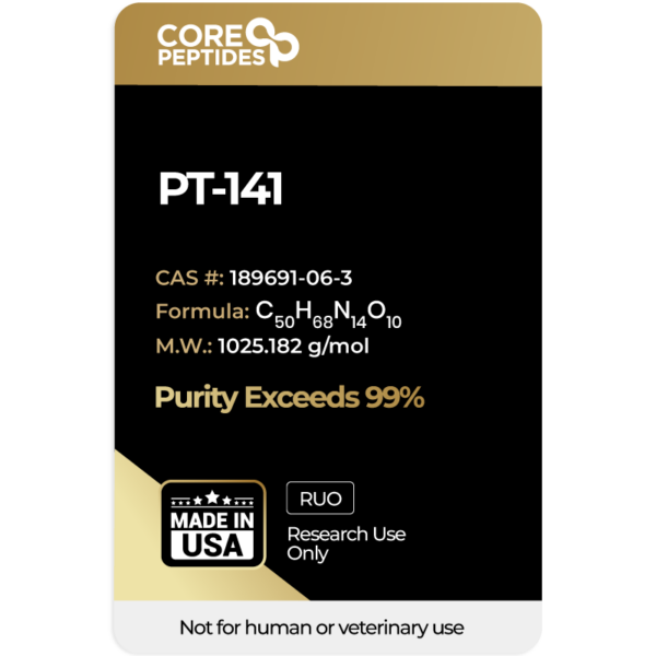 PT-141 (Bremelanotide) - 10mg