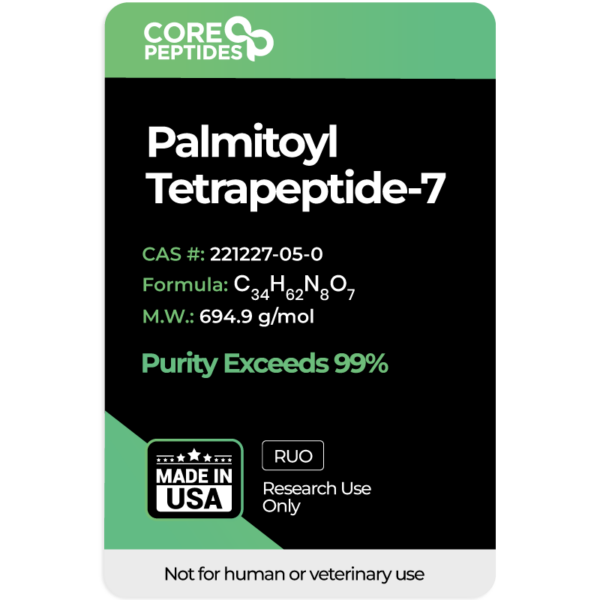 Palmitoyl Tetrapeptide-7 - 200mg