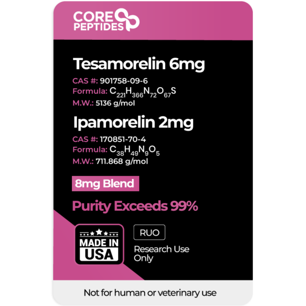 Tesamorelin & Ipamorelin Blend - 8mg