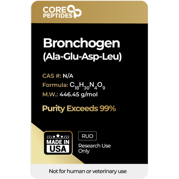 Bronchogen (Ala-Glu-Asp-Leu) - 20mg