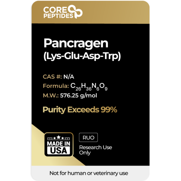 Pancragen (Lys-Glu-Asp-Trp) - 20mg